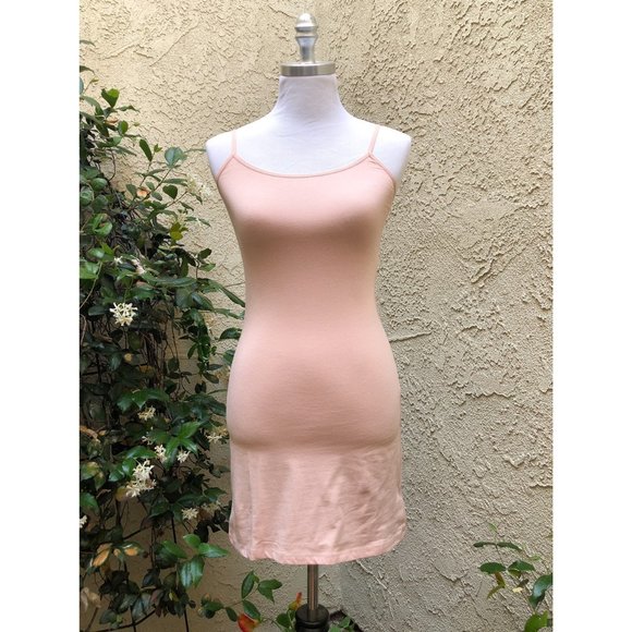 Blush Pink Cami Bodycon Mini Dress - Picture 8 of 10